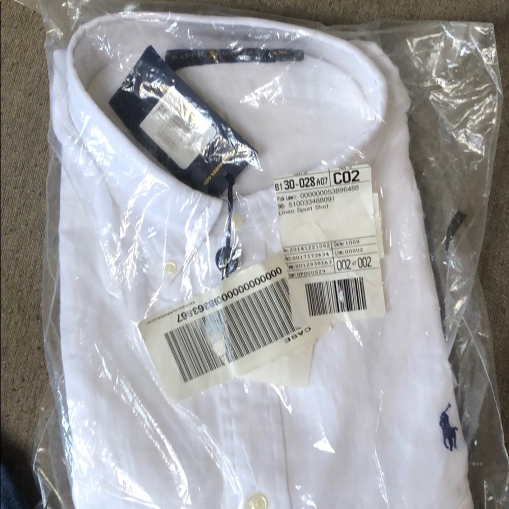 Polo Ralph Lauren button up BRAND NEW!